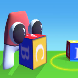 Alphabet Room Maze 3D